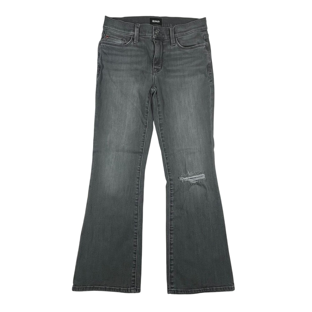 Hudson Natalie‎ Bootcut Crop Jeans Women's 25 (Fits 28x26) Distressed Stretch